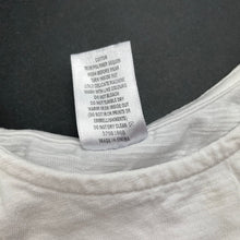 Load image into Gallery viewer, Girls Target, white cotton top, sequins, FUC, size 6,  