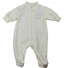 Load image into Gallery viewer, unisex Baby Baby, fleece zip coverall / romper, EUC, size 000,  