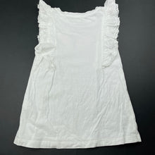 Load image into Gallery viewer, Girls Milkshake, broderie trim cotton top, butterfly, EUC, size 7,  