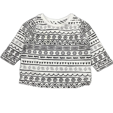 unisex DIsney, cotton long sleeve top, FUC, size 000,  