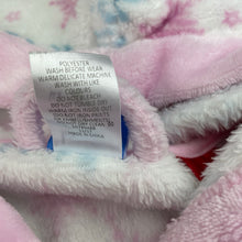 Load image into Gallery viewer, Girls DIsney, Frozen Elsa fleece dressing gown / bath robe, EUC, size 4,  
