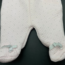 Load image into Gallery viewer, Girls Rock-A-Bye Baby, pink footed leggings / bottoms, GUC, size 000,  
