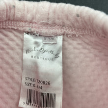 Load image into Gallery viewer, Girls Rock-A-Bye Baby, pink footed leggings / bottoms, GUC, size 000,  