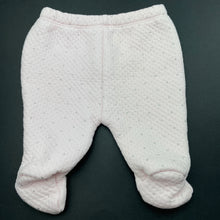 Load image into Gallery viewer, Girls Rock-A-Bye Baby, pink footed leggings / bottoms, GUC, size 000,  