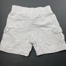Load image into Gallery viewer, Boys Baby Biz, grey marle shorts, elasticated, FUC, size 000,  