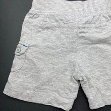 Load image into Gallery viewer, Boys Baby Biz, grey marle shorts, elasticated, FUC, size 000,  