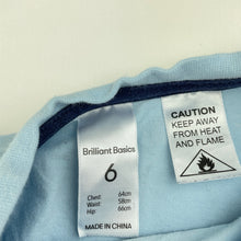 Load image into Gallery viewer, Boys Brilliant Basics, stretchy long sleeve pyjama top, shark, FUC, size 6,  