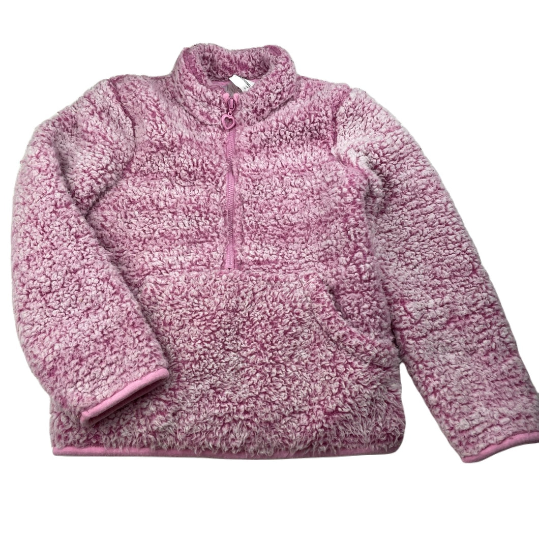 Girls Mango, soft thick fleece sweater / jumper, FUC, size 6,  
