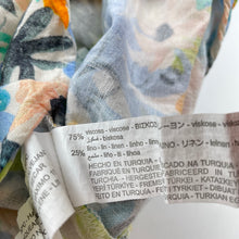 Load image into Gallery viewer, Girls Zara, floral viscose / linen cut-out summer dress, GUC, size 7, L: 56cm