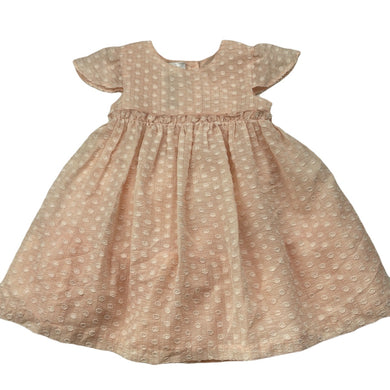 Girls IRIS & IVY, lined lightweight party dress, matching nappy cover, NEVER WORN, EUC, size 1-2, L: 44cm