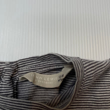 Load image into Gallery viewer, Girls John Lewis, striped soft cotton long sleeve top, GUC, size 1,  
