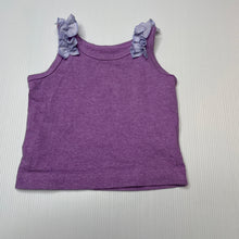 Load image into Gallery viewer, Girls Cotton On, purple summer top, butterfly, GUC, size 00,  
