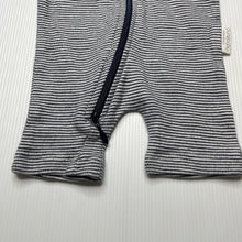 Load image into Gallery viewer, unisex purebaby, soft feel organic cotton zip romper, EUC, size 0000,  