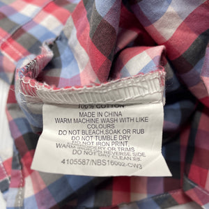 Boys Sprout, checked lightweight cotton short sleeve shirt, NEW, size 00,  