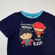 Load image into Gallery viewer, Boys DC Comics, Justice League cotton pyjama top, GUC, size 2,  