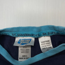 Load image into Gallery viewer, Boys DC Comics, Justice League cotton pyjama top, GUC, size 2,  