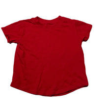 Load image into Gallery viewer, unisex Favourites, red Aust cotton t-shirt / top, EUC, size 4,  