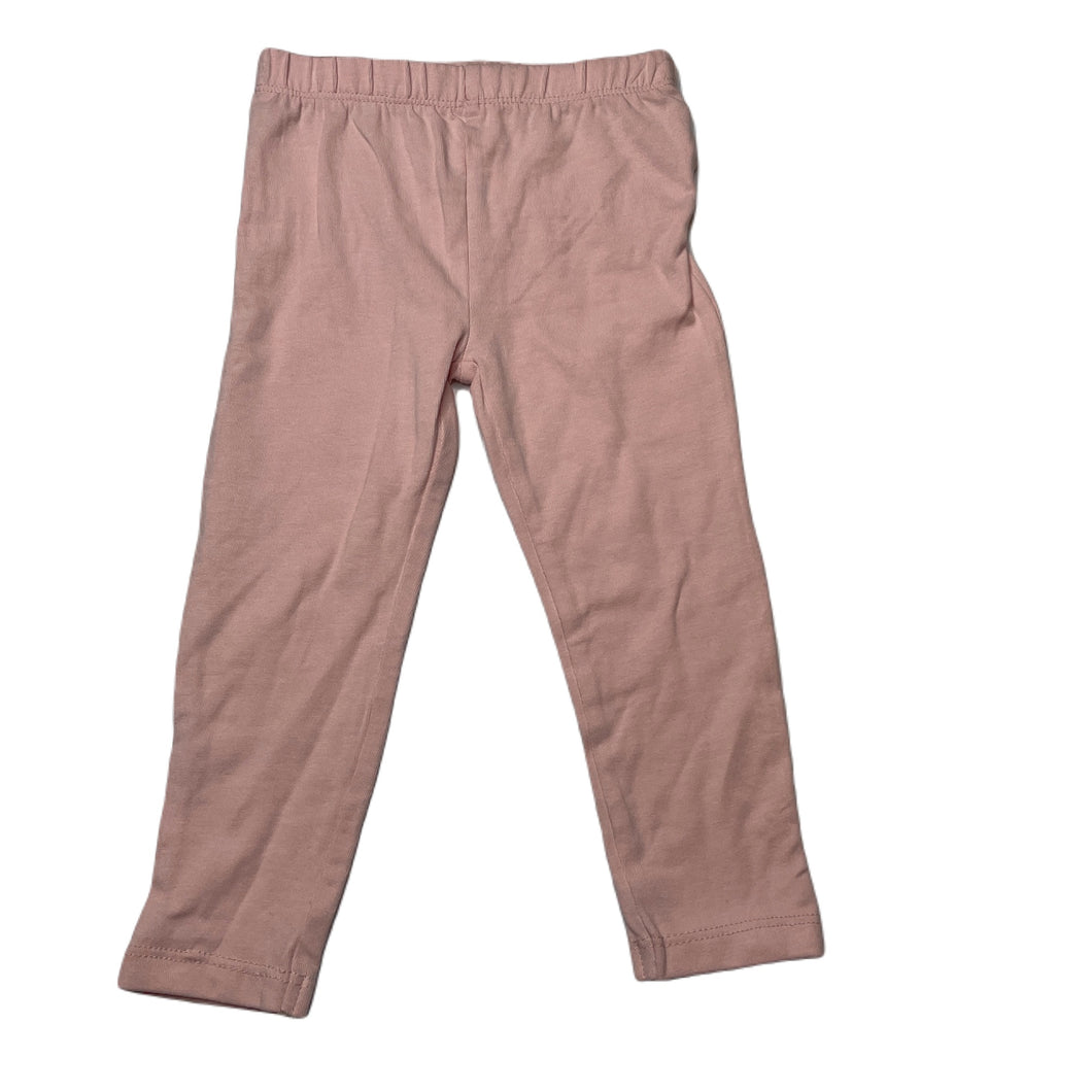 Girls Dymples, pink stretchy ruffle leggings / bottoms, EUC, size 1,  