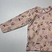 Load image into Gallery viewer, Girls Anko, floral cotton long sleeve top, EUC, size 0,  