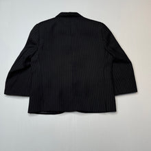 Load image into Gallery viewer, Boys Mini World, black pin stripe suit / formal jacket, EUC, size 1-2,  