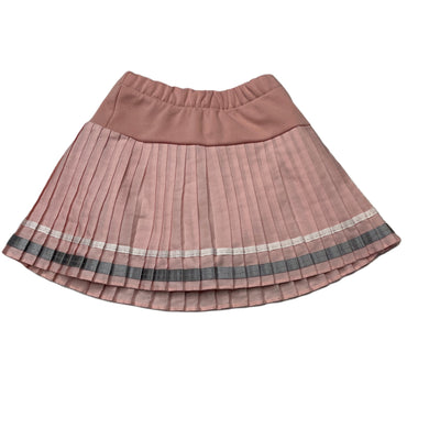 Girls PUELLA, pleated skirt, elasticated, L: 20.5cm, W: 18cm across unstretched, GUC, size 00-0,  