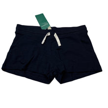 Load image into Gallery viewer, Girls H&amp;M, navy organic cotton shorts, elasticated, NEW, size 12,  