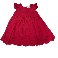 Load image into Gallery viewer, Girls Sprout, lined lightweight cotton dress, GUC, size 00, L: 38cm