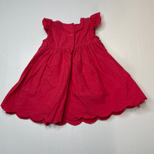 Load image into Gallery viewer, Girls Sprout, lined lightweight cotton dress, GUC, size 00, L: 38cm