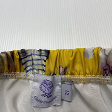 Load image into Gallery viewer, Boys Cheeky Chickadee, lined board shorts, elasticated, *drawcord missing, elastic functional*, GUC, size 2,  