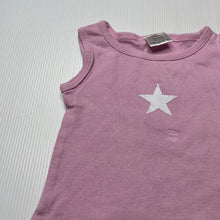 Load image into Gallery viewer, Girls pink, cotton singlet top, FUC, size 000,  