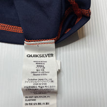 Load image into Gallery viewer, Boys Quiksilver, short sleeve rashie / swim top, EUC, size 2,  