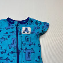 Load image into Gallery viewer, Boys Baby Berry, cotton zip romper, EUC, size 0000,  