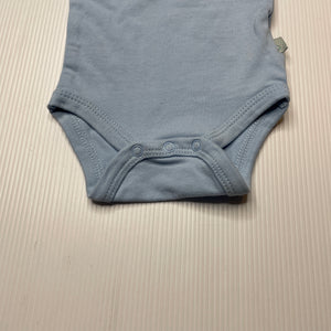 unisex Bilbi, stretchy bodysuit / romper, platypus, GUC, size 00000,  