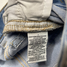 Load image into Gallery viewer, Girls Target, blue stretch denim jeans, adjustable, Inside leg: 26.5cm, GUC, size 1,  