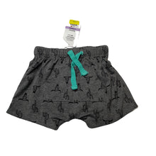 Load image into Gallery viewer, Boys Baby Berry, grey shorts, elasticated, cacti, NEW, size 0,  