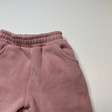 Load image into Gallery viewer, Girls Zara, fleece lined track pants, elasticated, EUC, size 0,  