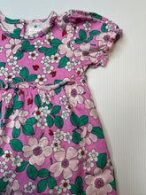 Load image into Gallery viewer, Girls Target, floral organic cotton dress, EUC, size 0, L: 39cm