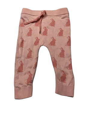 Girls Dymples, soft feel knitted cotton leggings / bottoms, EUC, size 00,  