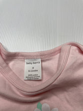 Load image into Gallery viewer, Girls Baby Berry, pink cotton bodysuit / romper, EUC, size 0,  