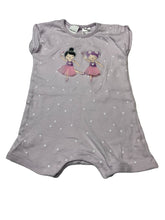 Load image into Gallery viewer, Girls Baby Berry, embroidered cotton romper, GUC, size 0,  