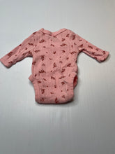 Load image into Gallery viewer, Girls Dymples, pink pointelle cotton bodysuit / romper, EUC, size 00000,  