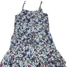 Load image into Gallery viewer, Girls Decjuba Kids, lined floral viscose summer dress, EUC, size 10, L: 71cm