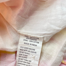 Load image into Gallery viewer, Girls Milkshake, cotton lined checked summer dress, EUC, size 8, L: 75cm