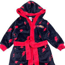 Load image into Gallery viewer, Boys DIsney, Cars, fleece dressing gown / bath robe, L: 55cm, GUC, size 3,  