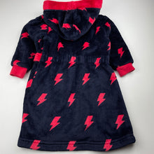Load image into Gallery viewer, Boys DIsney, Cars, fleece dressing gown / bath robe, L: 55cm, GUC, size 3,  