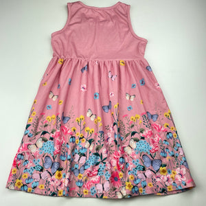 Girls SHEIN, lightweight floral summer dress, GUC, size 5, L: 59cm