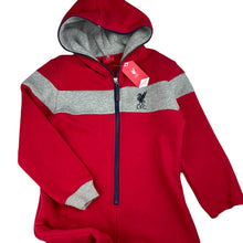 Load image into Gallery viewer, Boys Liverpool FC, fleece lined winter one-piece, NEW, size 3-5,  