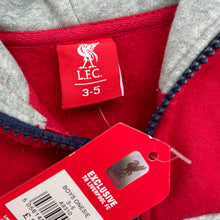 Load image into Gallery viewer, Boys Liverpool FC, fleece lined winter one-piece, NEW, size 3-5,  