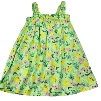 Girls Mango, cotton casual summer dress, EUC, size 6, L: 54cm