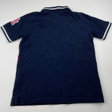 Load image into Gallery viewer, Boys Hop, navy cotton polo shirt top, EUC, size 6-7,  